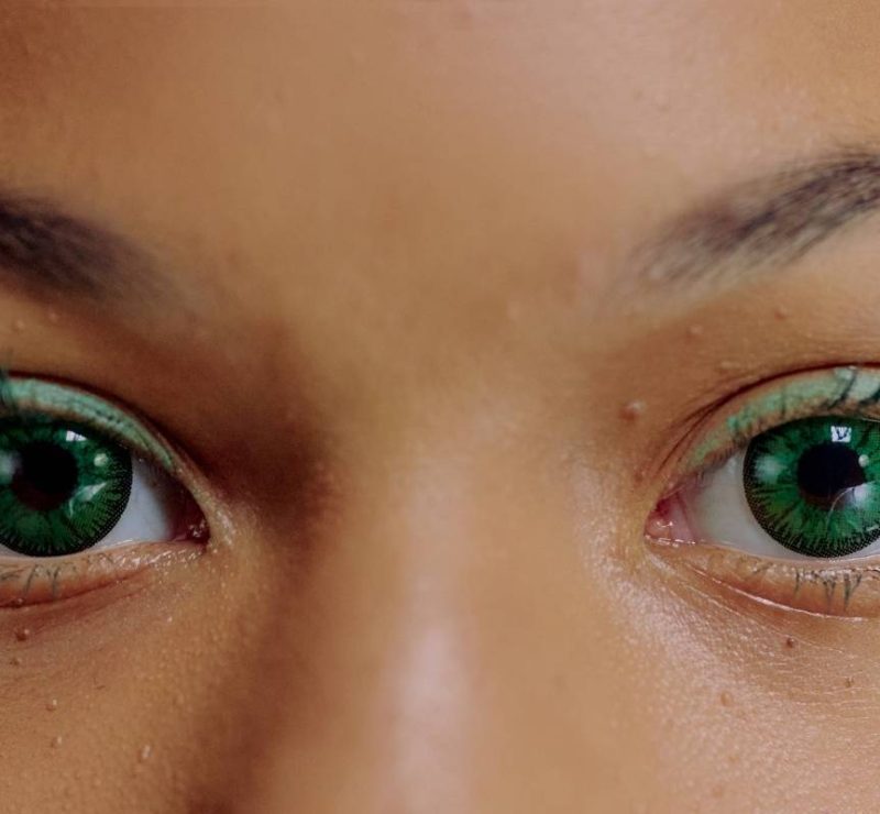 Lenti a contatto colorate graduate