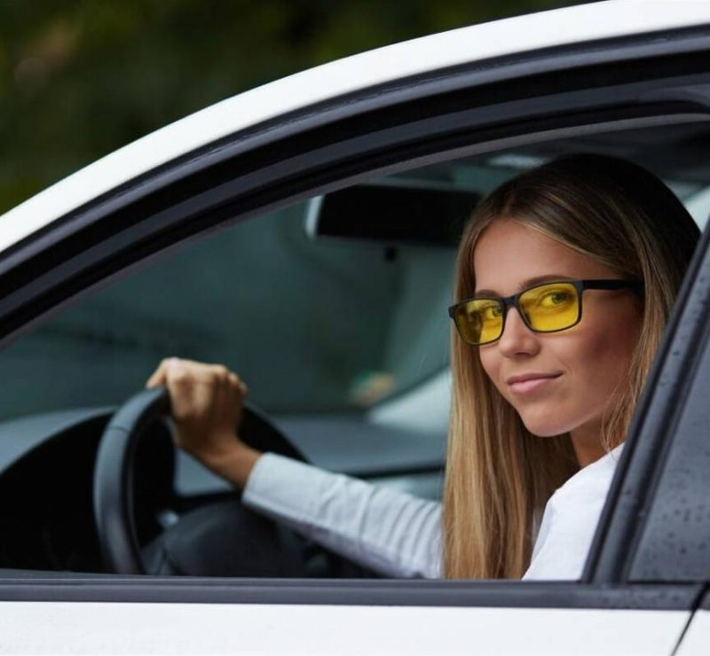 occhiali lenti gialle